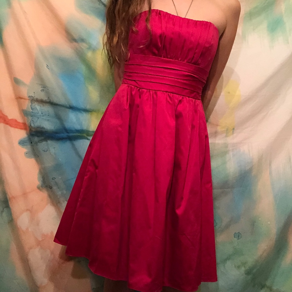 Strapless Formal Dress